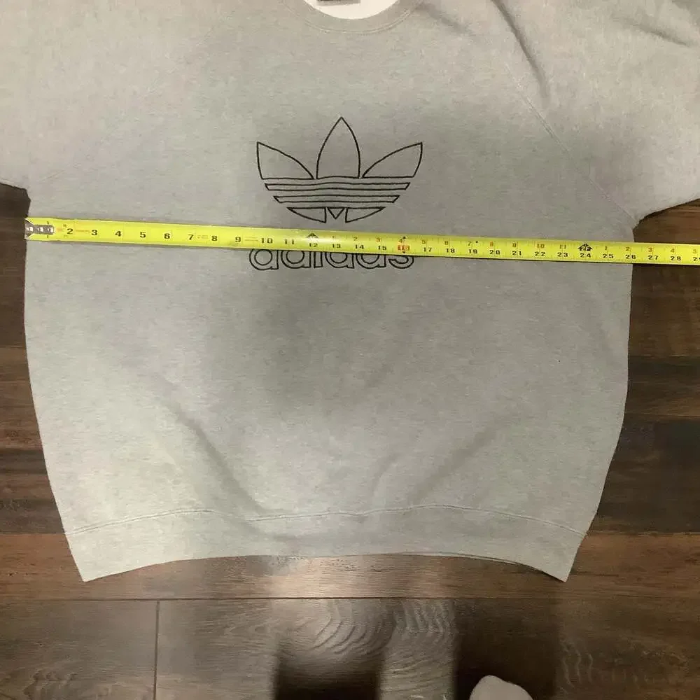 Vintage‎ 90s Adidas Trefoil Embroidered Crewneck XL Sweatshirt Made in USA